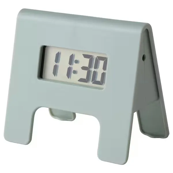 Alarm clock, green, 4x6 cm