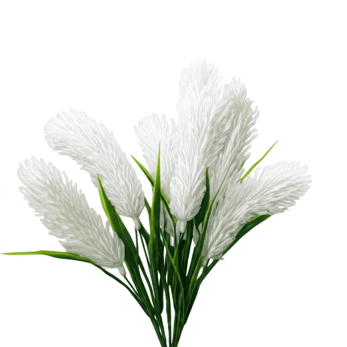 Artificial feathery plant