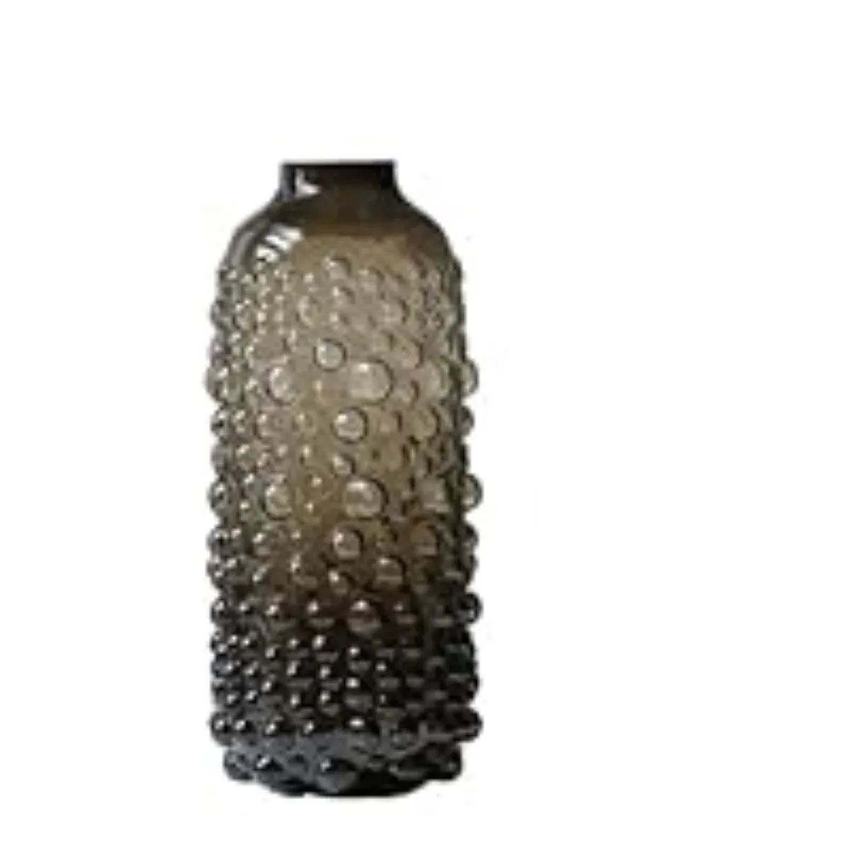 Black Polka Dot Glass Vase