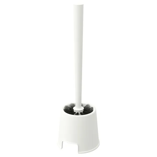 BOLMEN Toilet Brushes with Holders, White, 36.5 cm