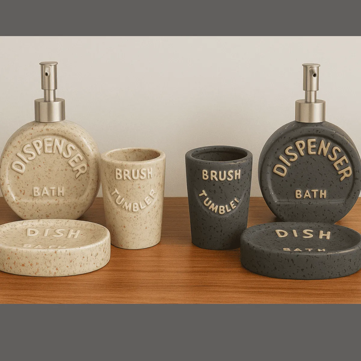 Ceramic Bathroom Set