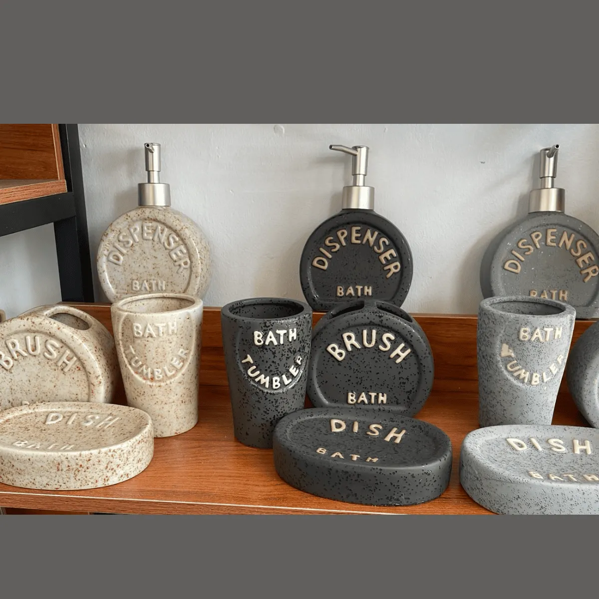 Ceramic Bathroom Set (image 2 of 2)