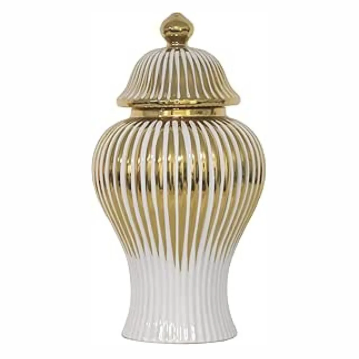 Ceramic Ginger jar with lid