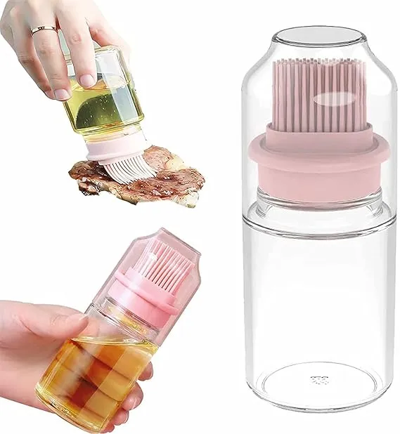 Clear Glass Can Oil Bottle Dispenser (image 3 of 3)