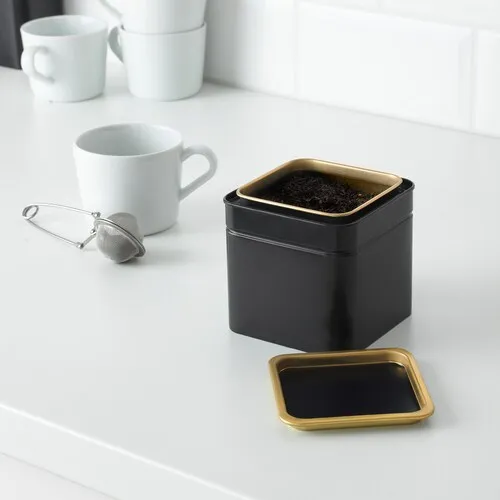 Coffee/tea tin (image 2 of 3)