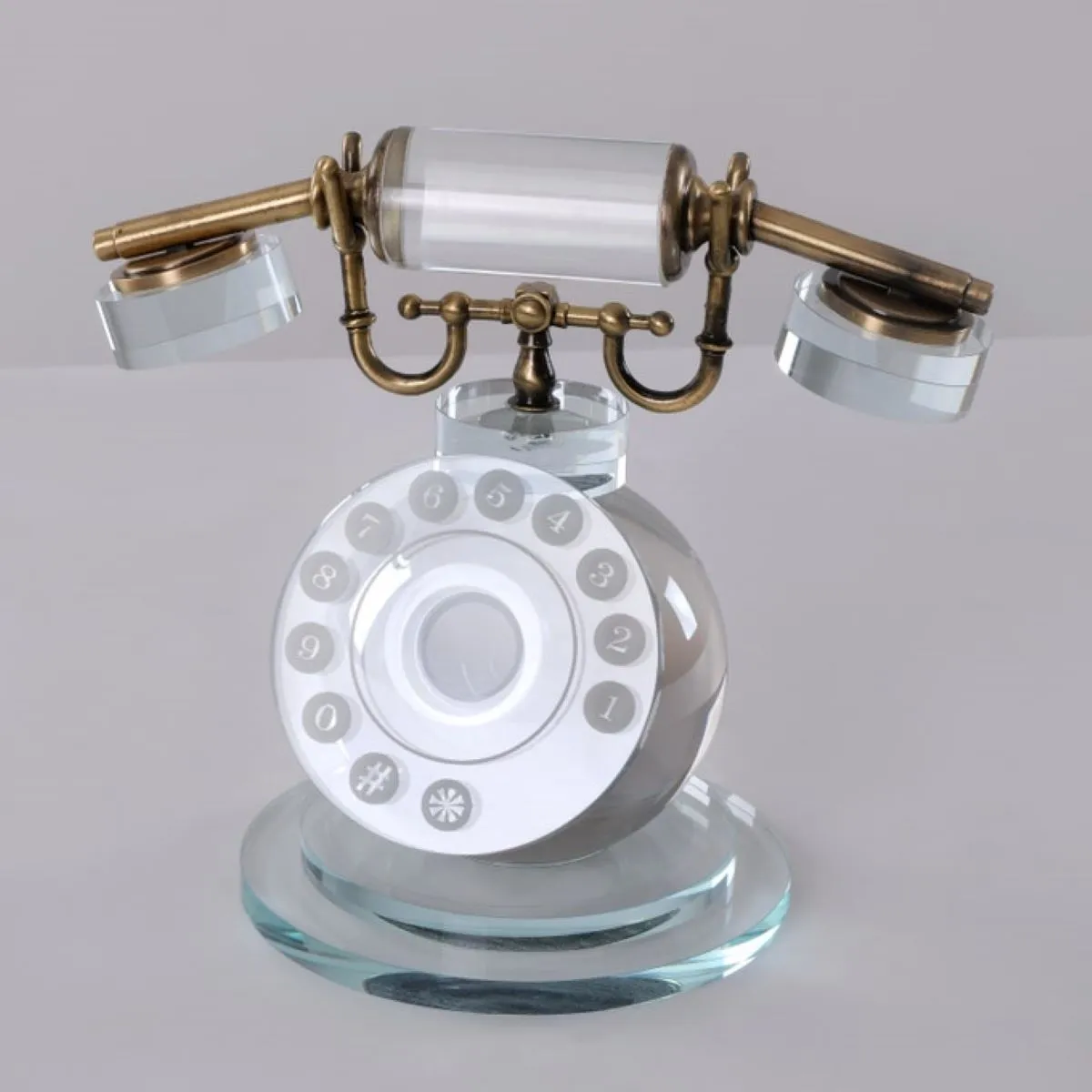 Crystal Vintage Telephone