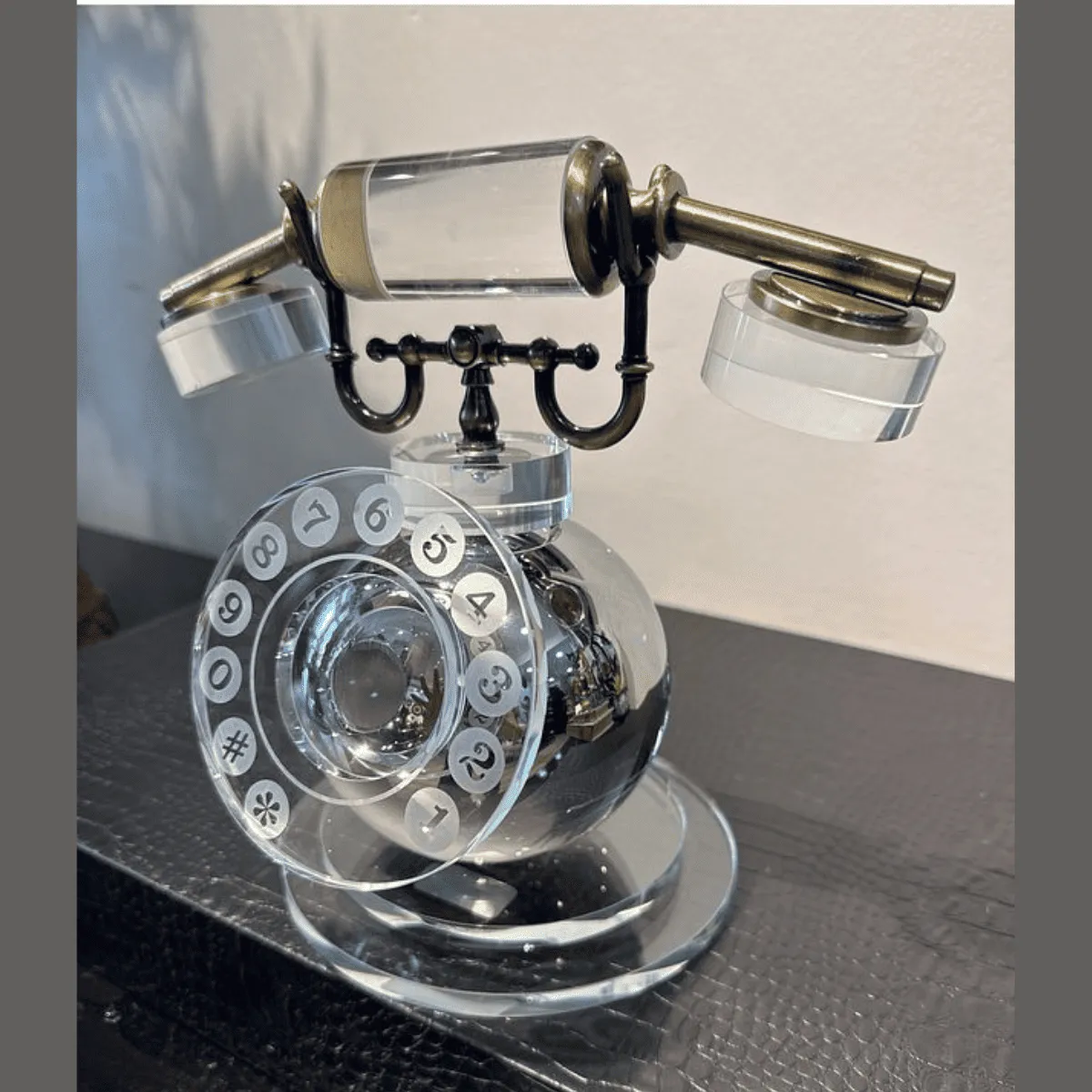 Crystal Vintage Telephone (image 2 of 2)