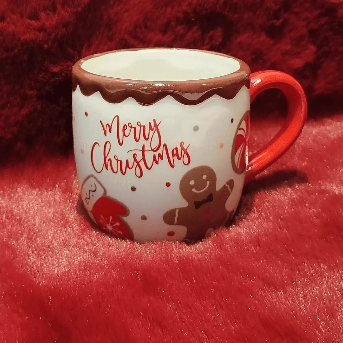 Cute Cartoon Santa Claus Ceramic Mug