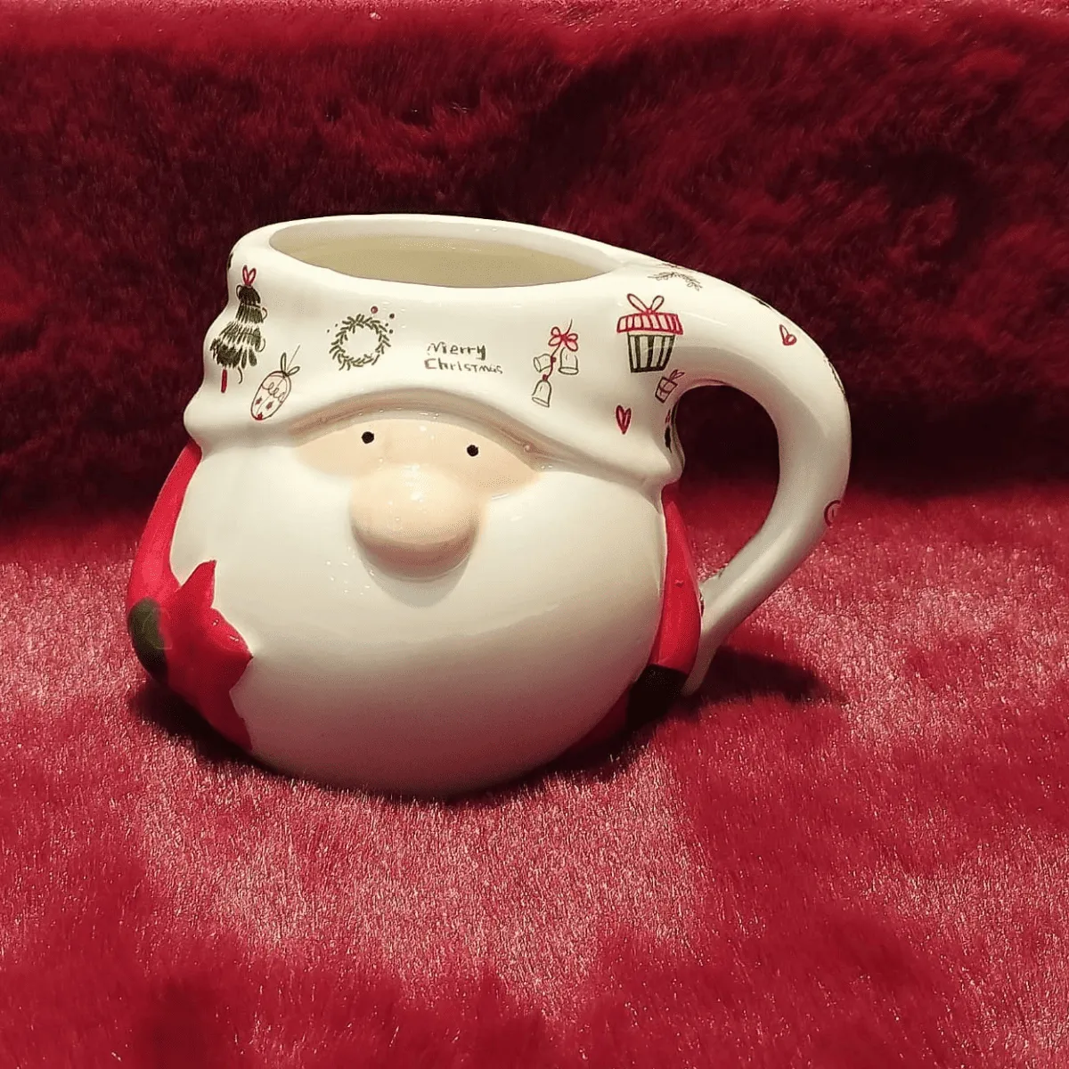 Cute Cartoon Santa Claus Ceramic Mug