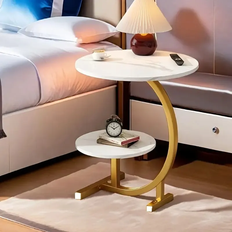 Double round side table (image 3 of 3)