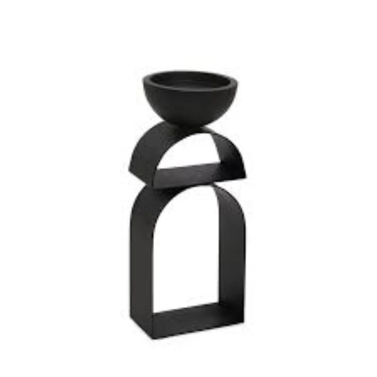 Dune Metal Candle Holder