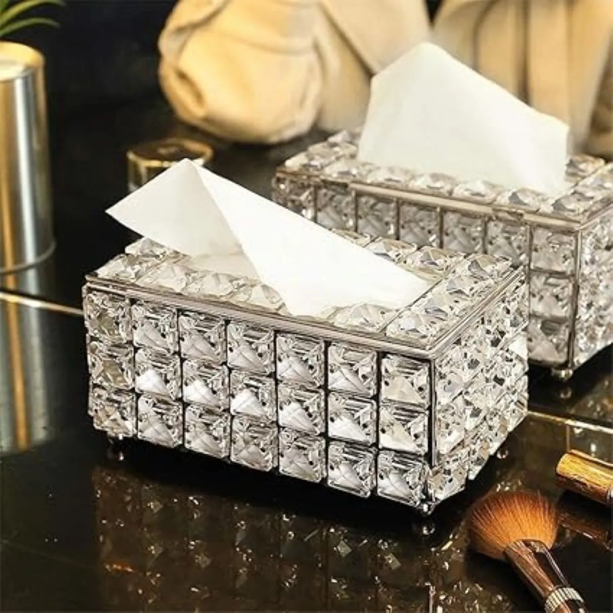Facial Tissue Box Storage (image 2 of 2)
