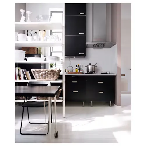 Folding chair, black (image 3 of 4)