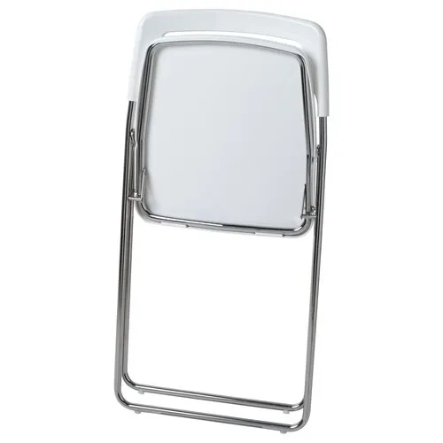 Folding chair, white (image 3 of 4)