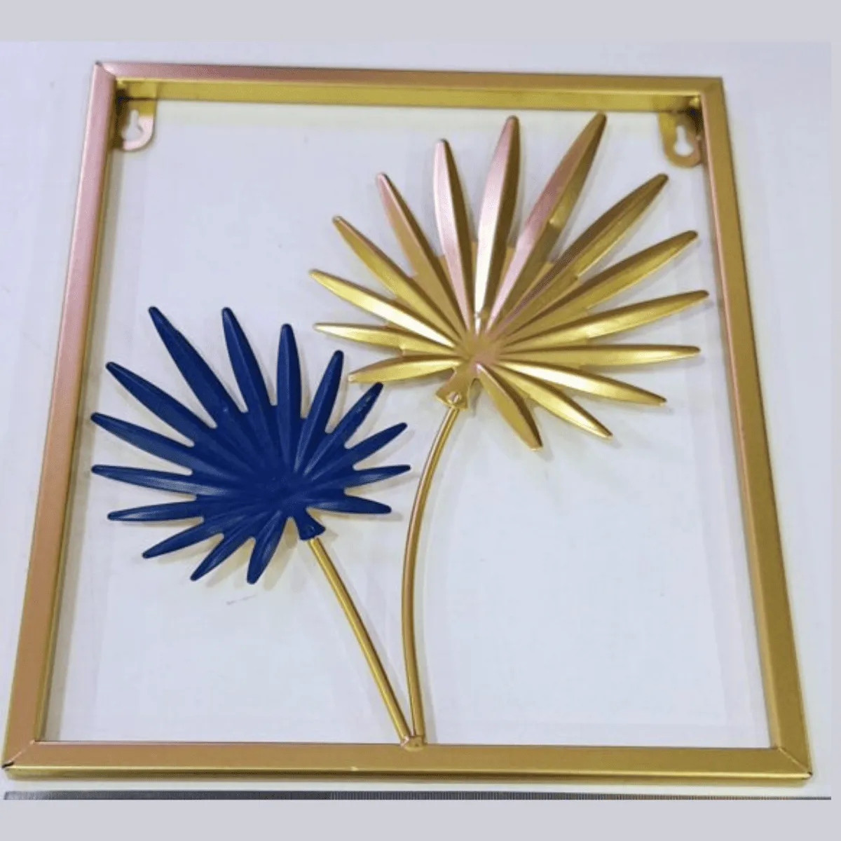 Gold Tone Metal Wall Art