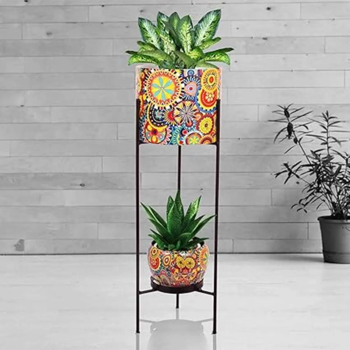 Handicraft Double Planter (image 2 of 2)