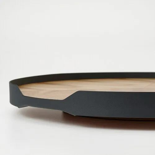 Lazy Susan, acacia veneer, 42 cm (image 3 of 4)