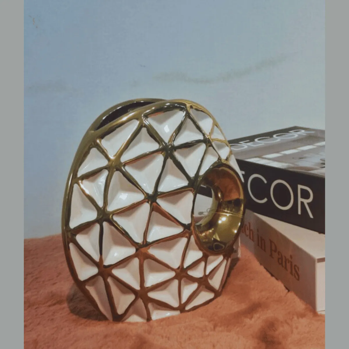 Luxurious Modern Design Golden Luxury Vases