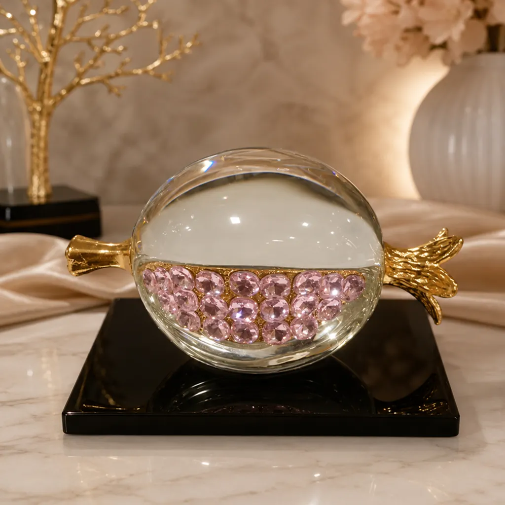 Luxury Crystal Pomegranate Ornament (image 2 of 2)