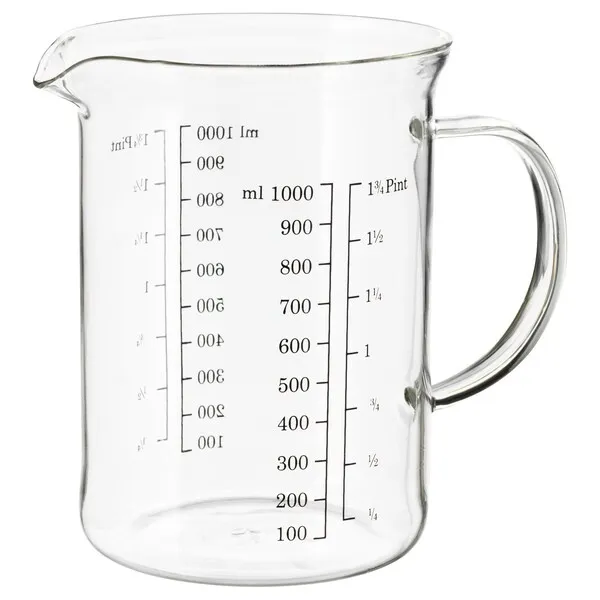Measuring jug, glass, 1.0 l (image 2 of 4)