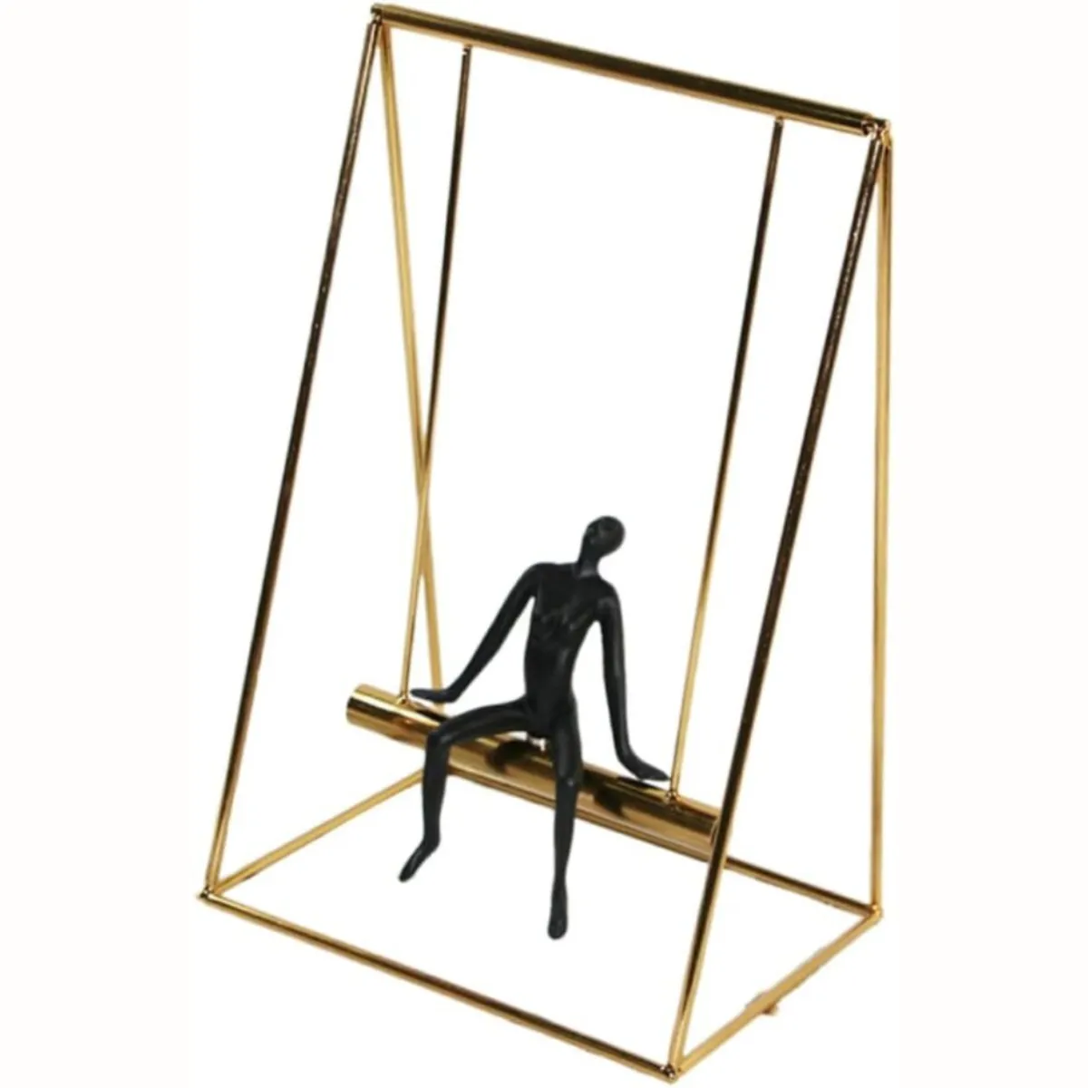 Metal Resin Home Soft Decoration Craft Swing Ornament