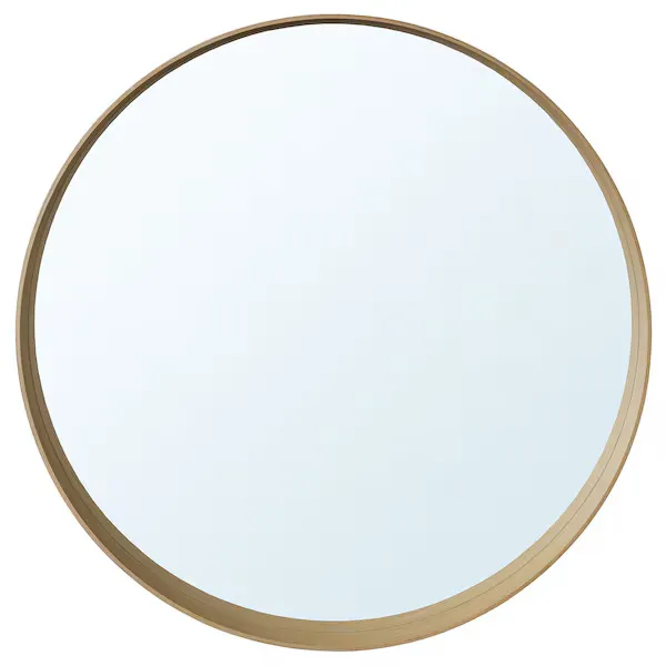Mirror, oak veneer, 80 cm (image 5 of 5)
