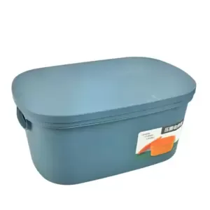 Multipurpose Storage Box with Lid – Blue