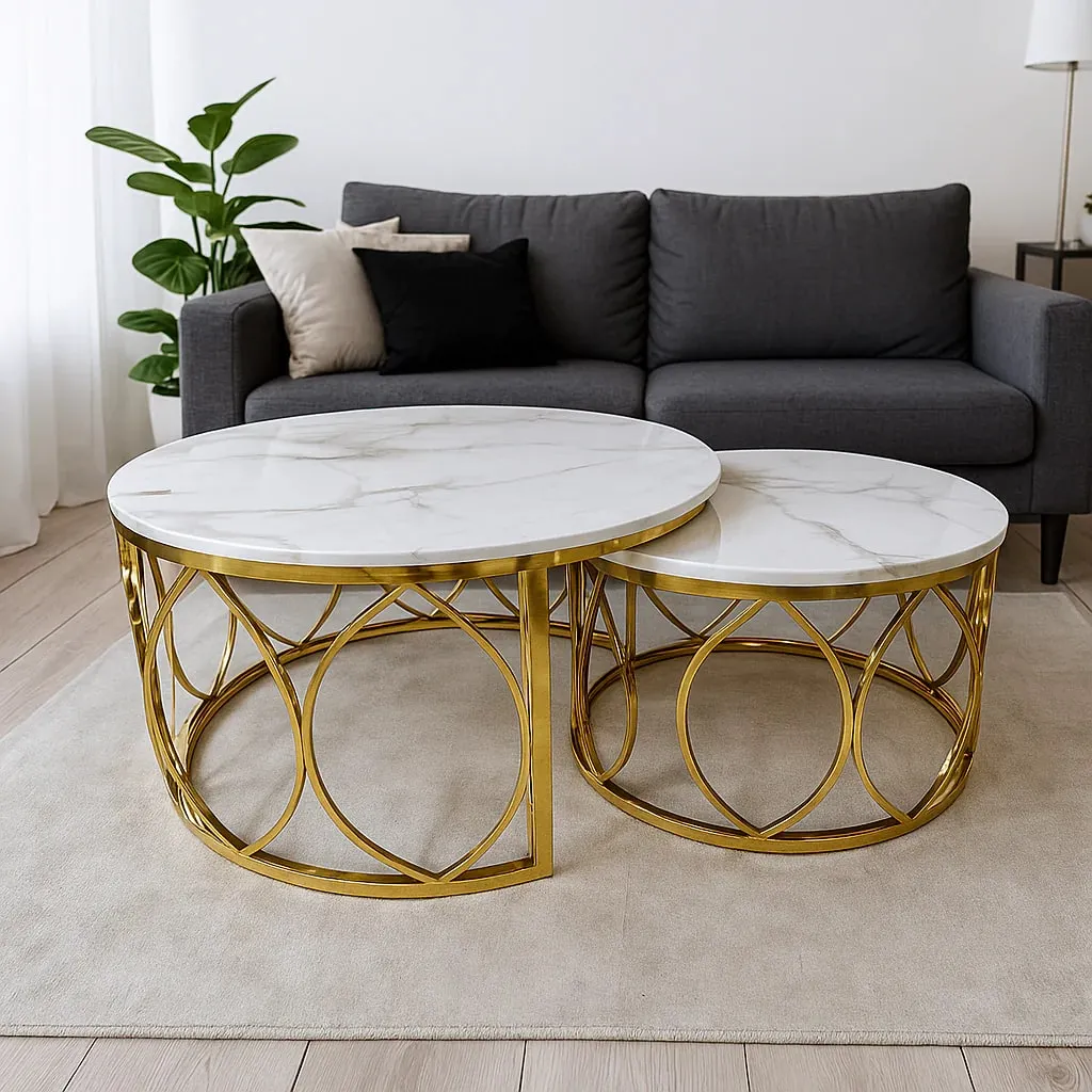 Nesting Coffee Table Set (image 2 of 3)