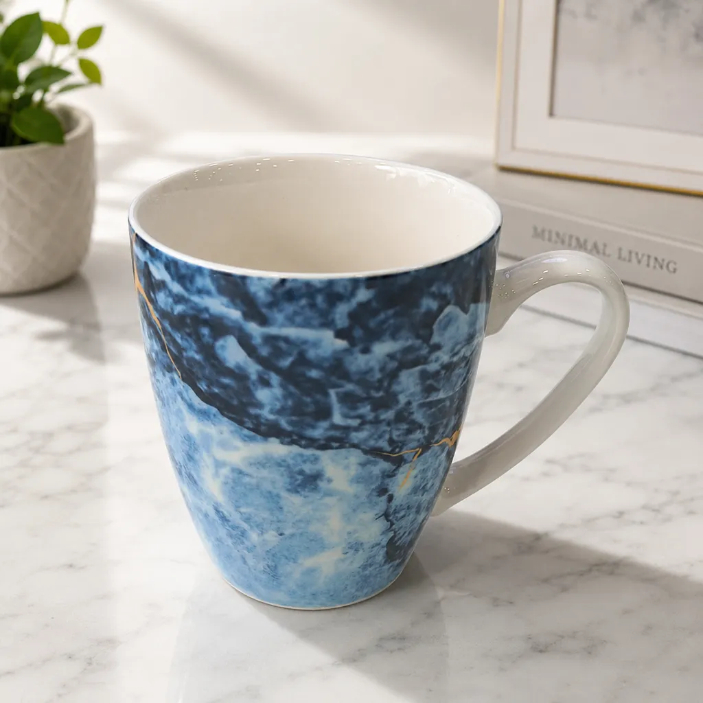 Ocean Marble Ceramic Mug
