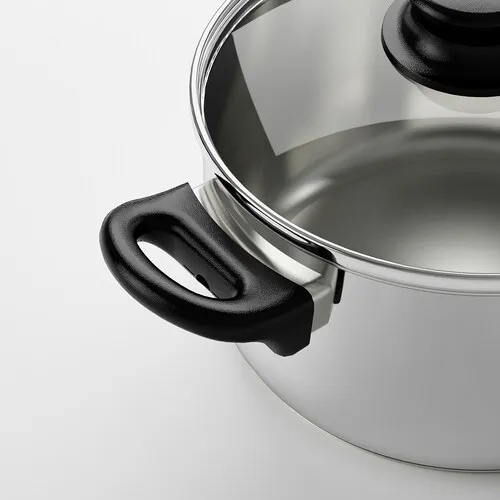 Pot with lid (image 3 of 3)