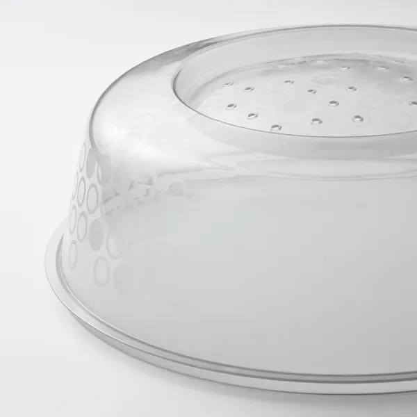 PRICKIG Microwave lid, grey, 26 cm (image 4 of 4)