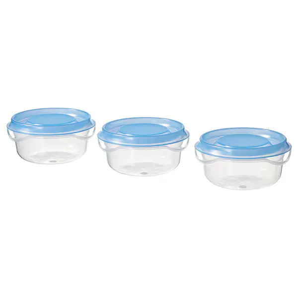 PRUTA Food container, blue, 70 ml