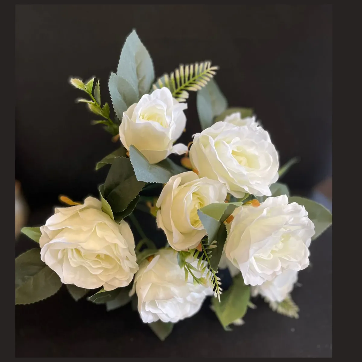 Realistic Silk Rose