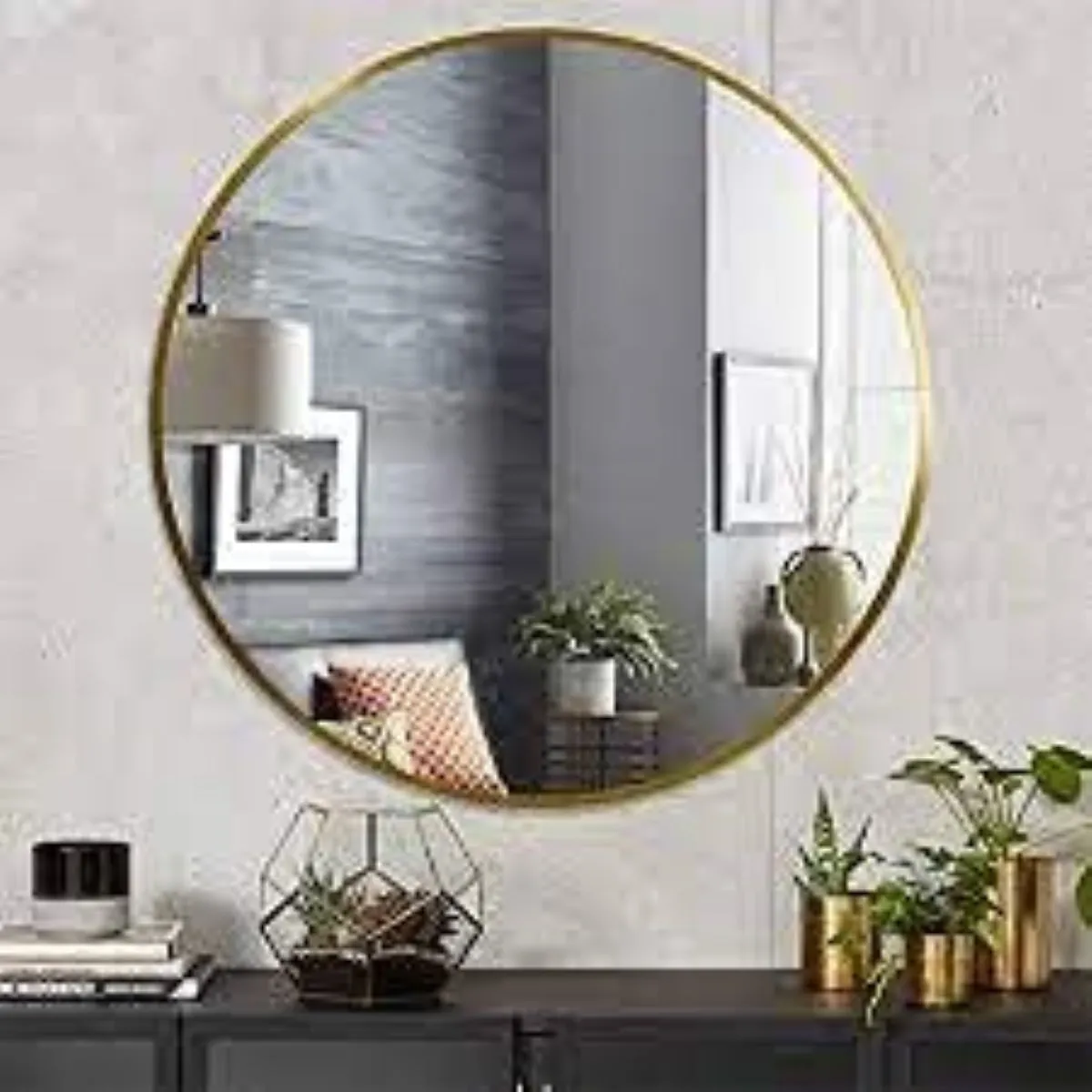 Round Wall Mirror (image 2 of 2)