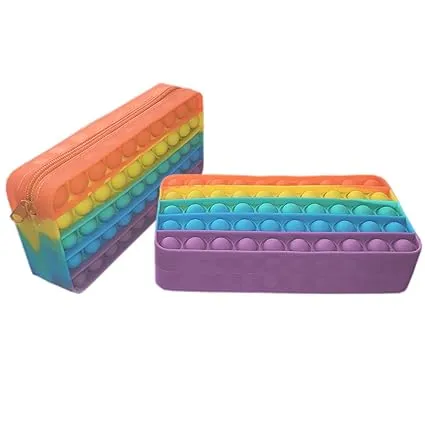 Silicone Bubble Pencil Case
