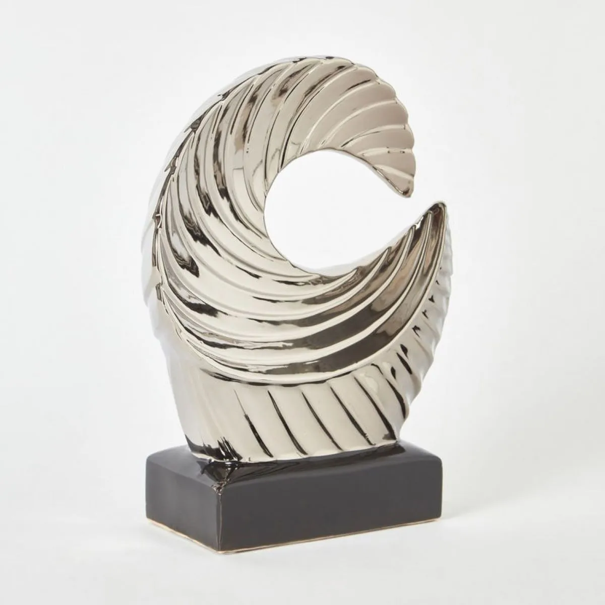 Siv Ceramic Decorative Accent with Base