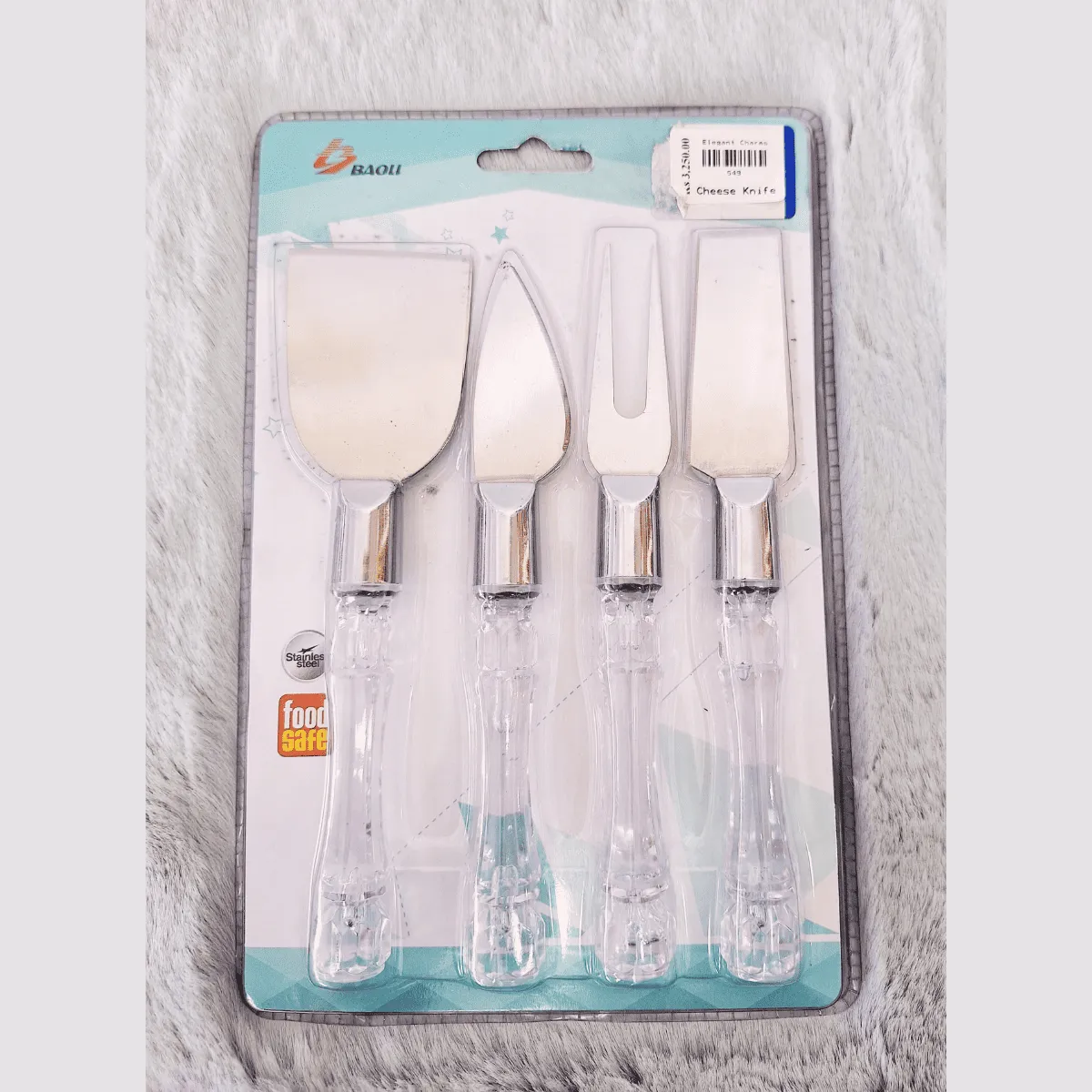 Stainless Steel Cheese Knives Set