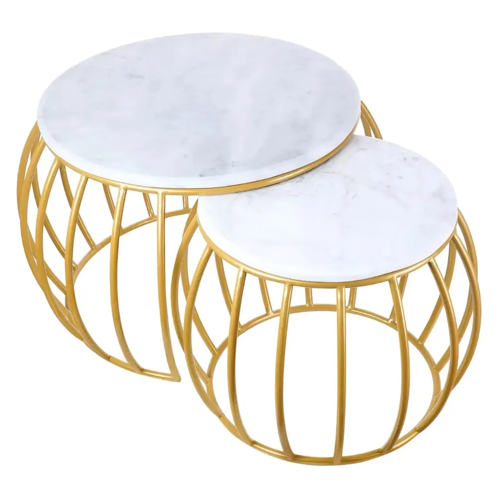 Steel Center Table Set