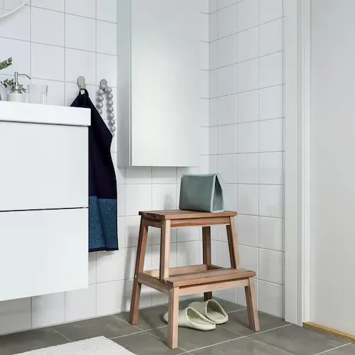 Step stool, acacia, 50 cm (image 3 of 3)