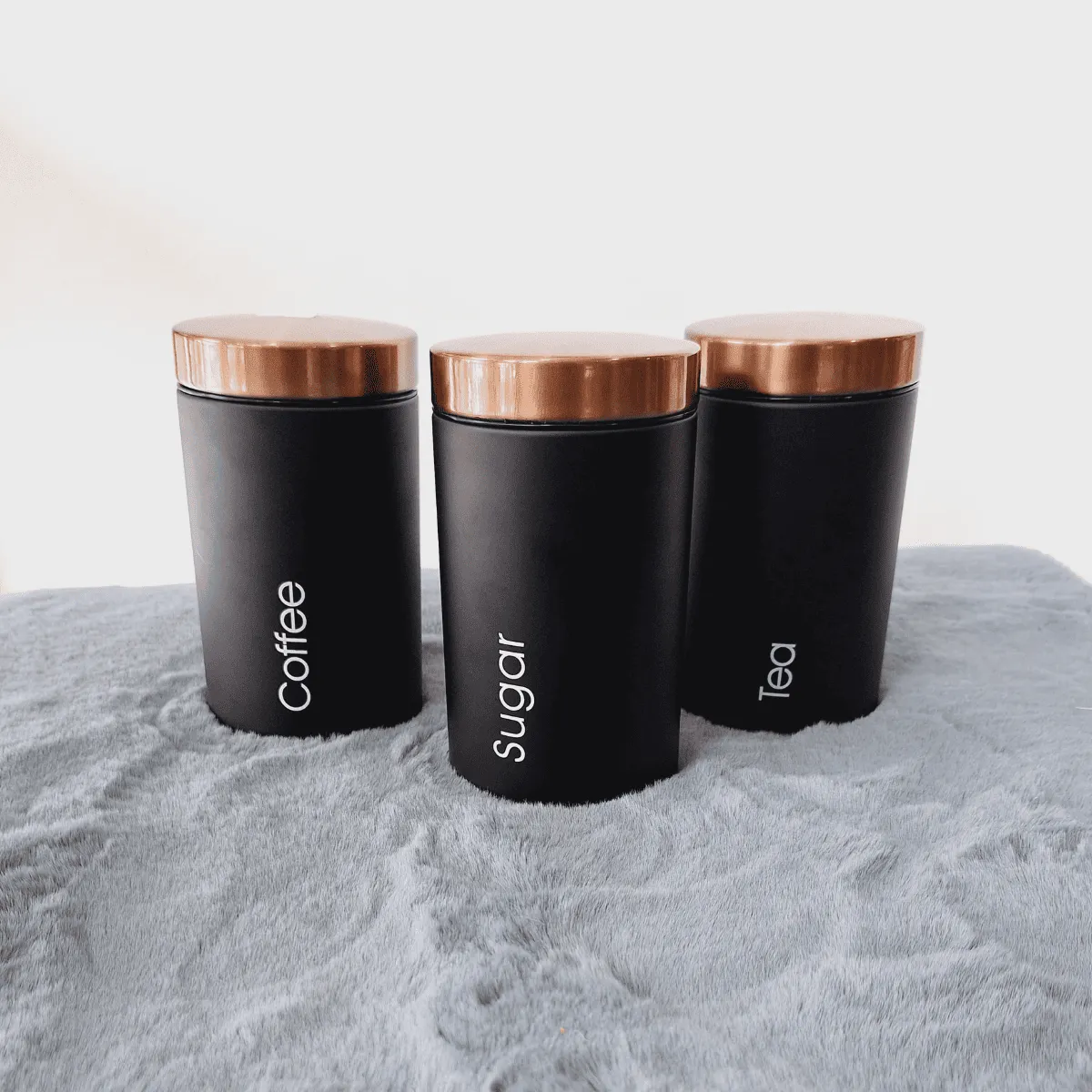 Stylish Tea Sugar Coffee Storage Canisters