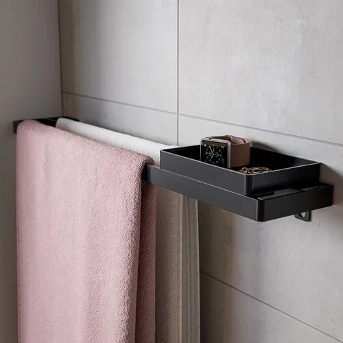Tray, black, 10x15 cm