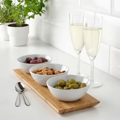 Tray with 3 bowls (image 2 of 3)
