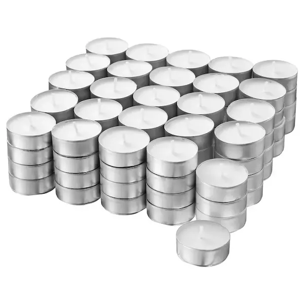 Unscented tealight