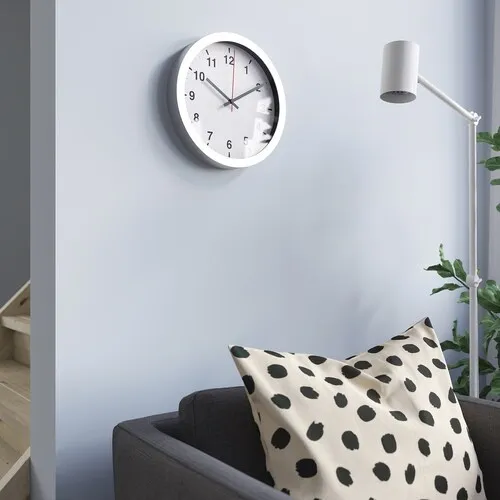 Wall clock, Silver / 28 cm (image 2 of 4)