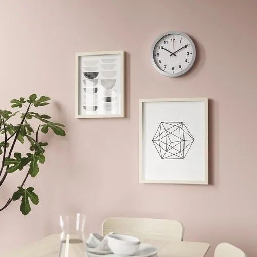 Wall clock, Silver / 28 cm (image 4 of 4)