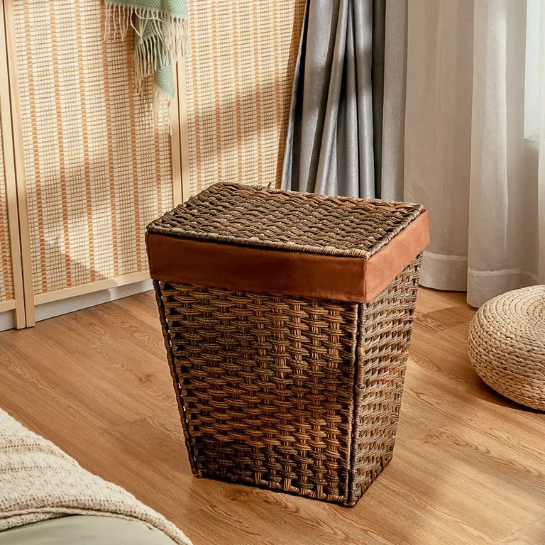 Woven Rope Laundry Basket (image 2 of 3)